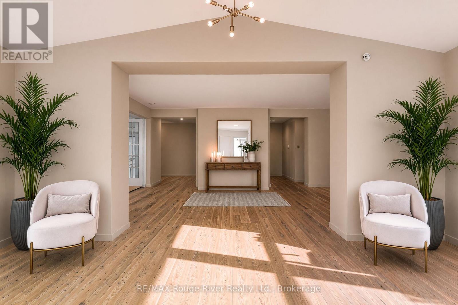 Recroom virtually staged - 217 Godolphin Road, Trent Hills (Warkworth), ON