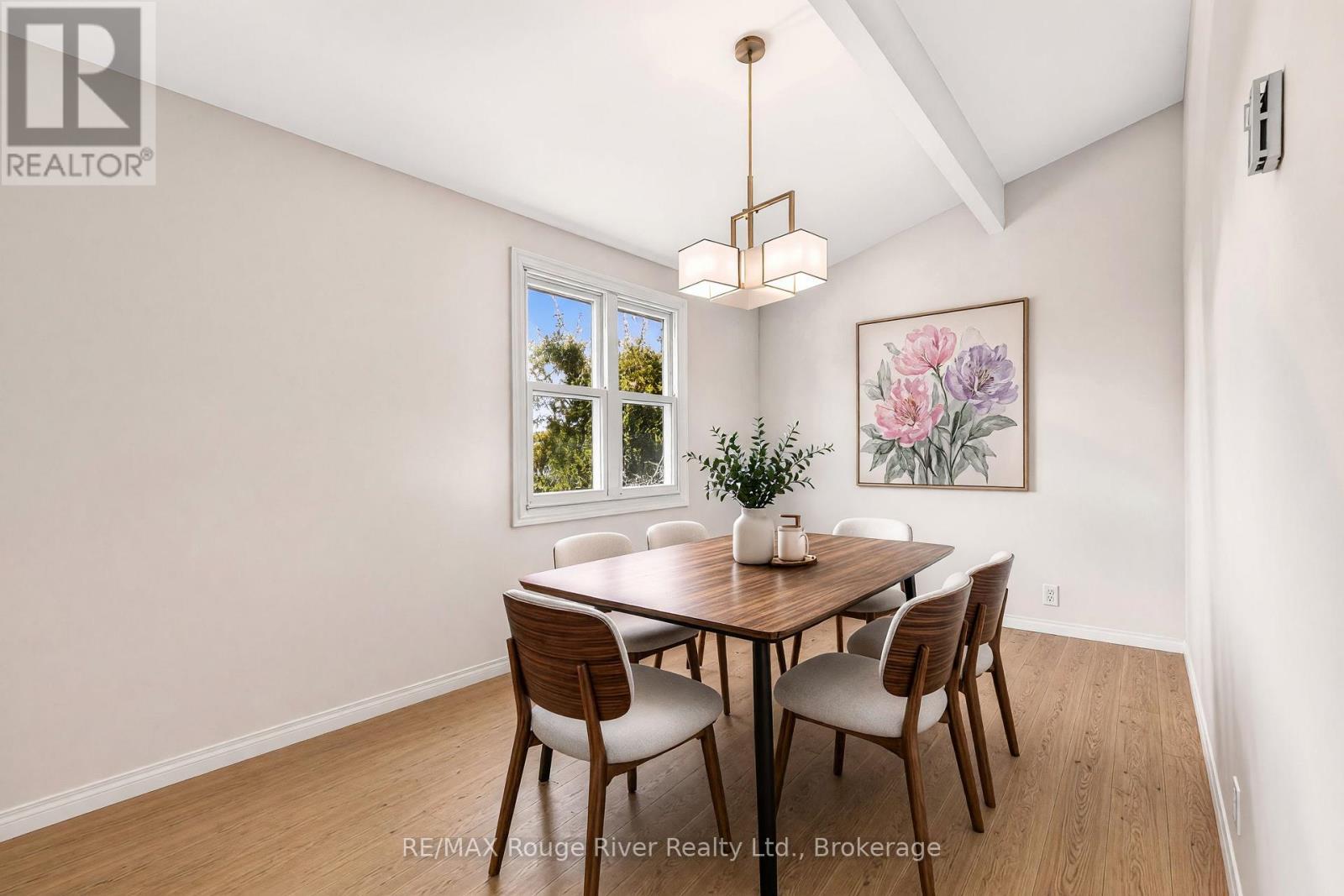 Dining Room Virtually Staged - 217 Godolphin Road, Trent Hills (Warkworth), ON