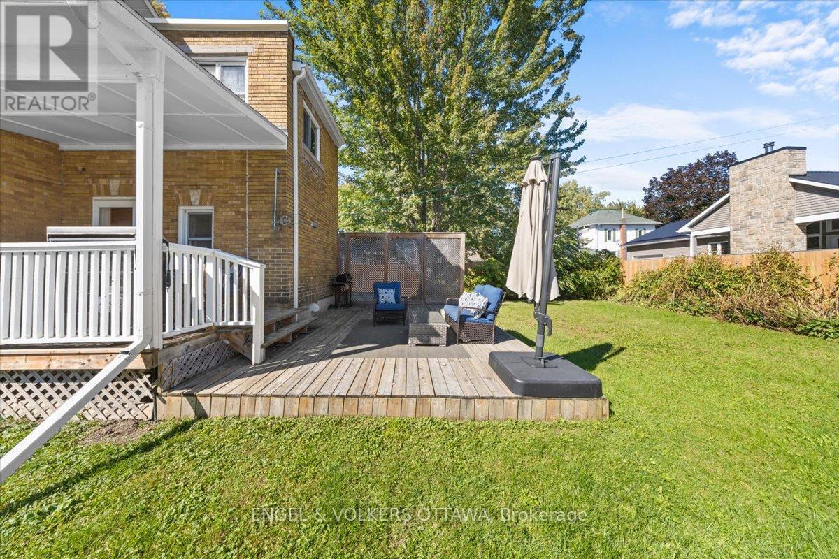 two tiered deck at the back. - 57 King Street, North Dundas, ON