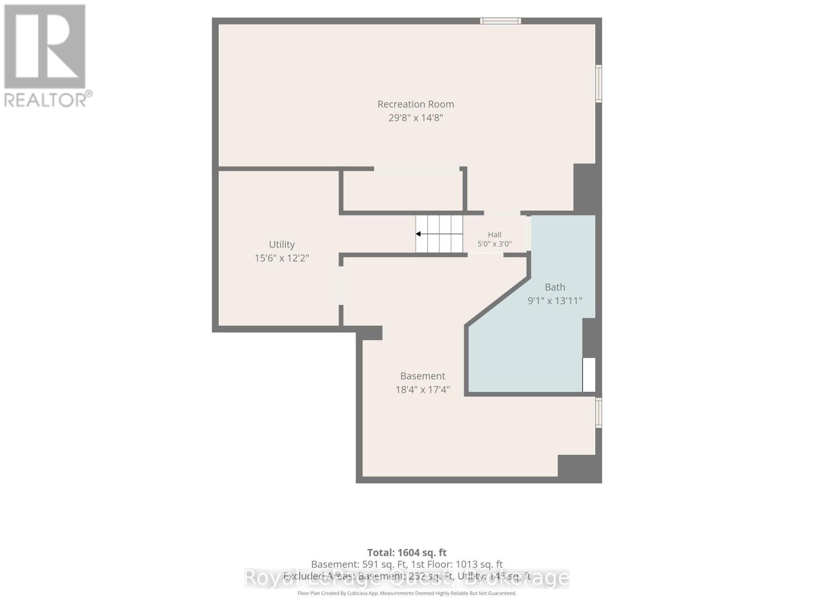 Basement - 37 Ashton Street, Orillia, ON