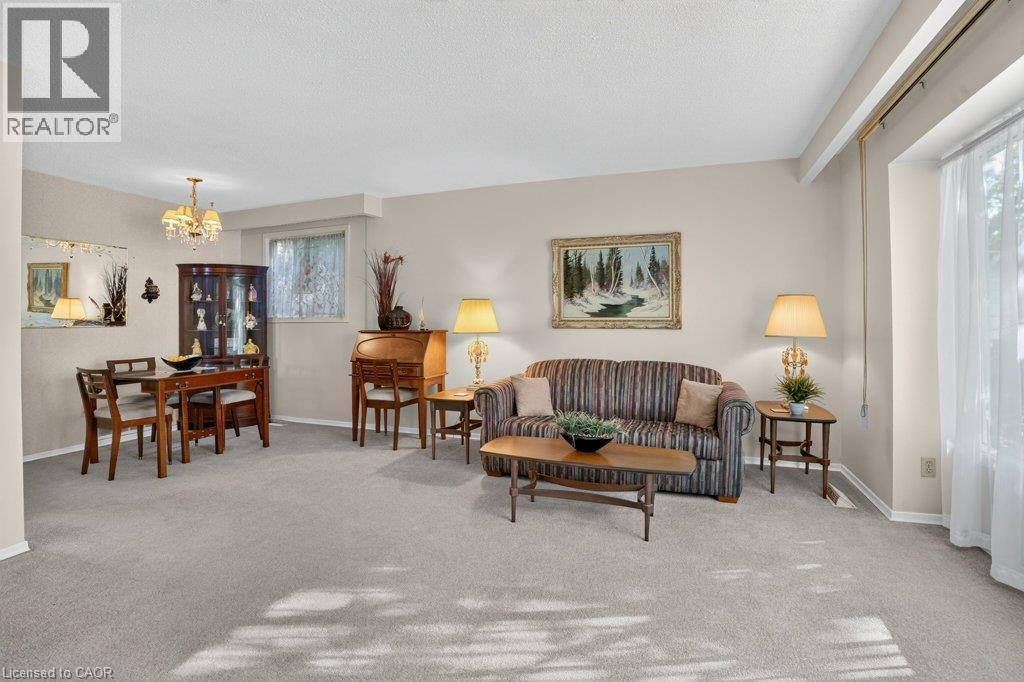 View of Living Room and Dining Room - 34 Glen Park Crescent, Kitchener, ON