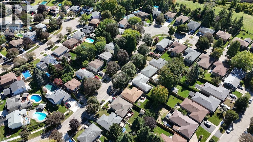 Aerial View - 34 Glen Park Crescent, Kitchener, ON