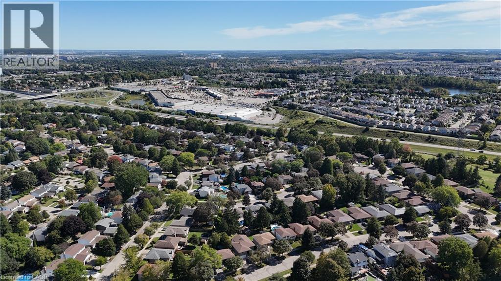 Aerial View - 34 Glen Park Crescent, Kitchener, ON