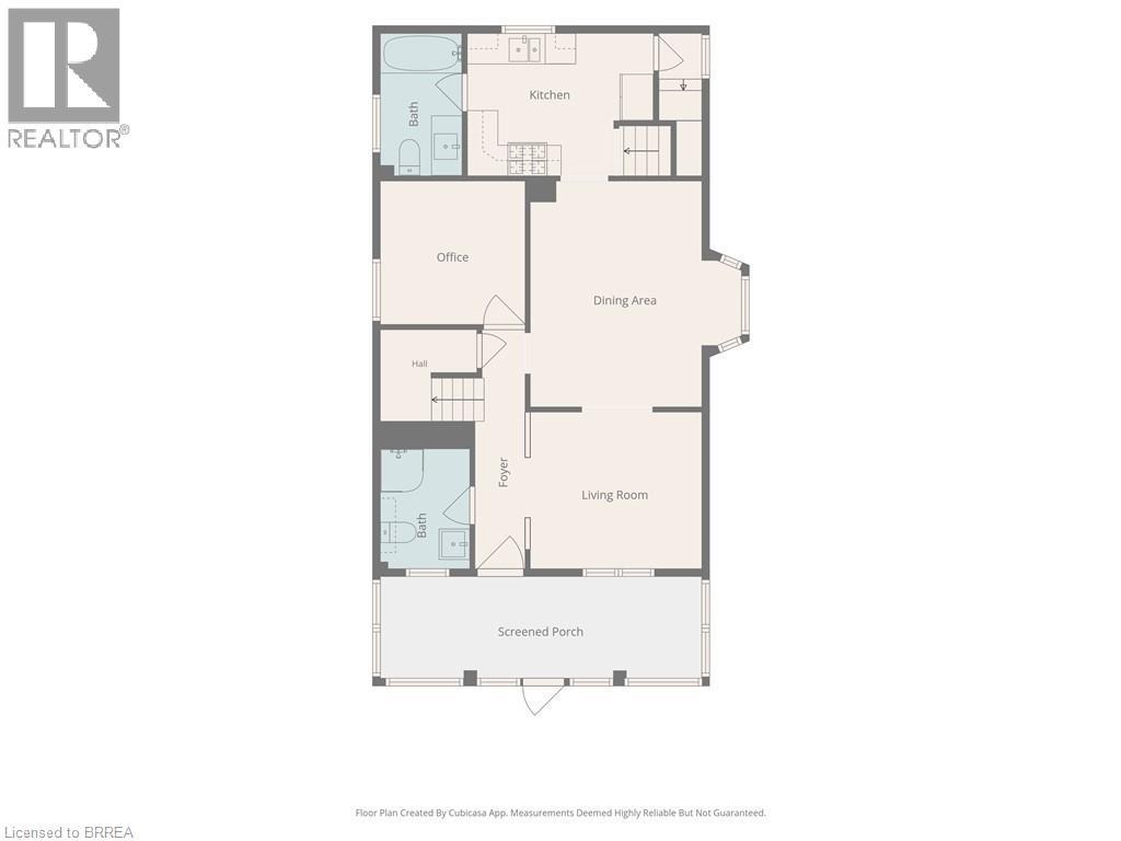 Floor plan - 87 Strathcona Avenue, Brantford, ON