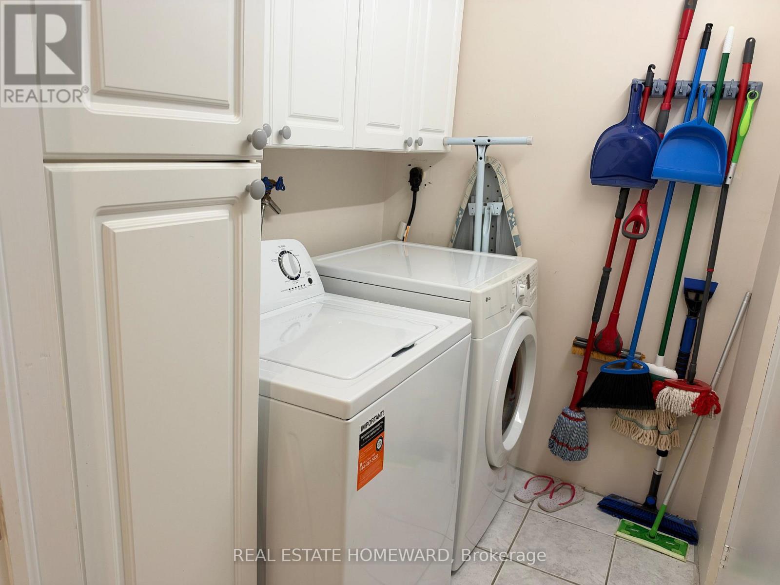 Laundry Lower Level - 242 Badessa Circle, Vaughan, ON