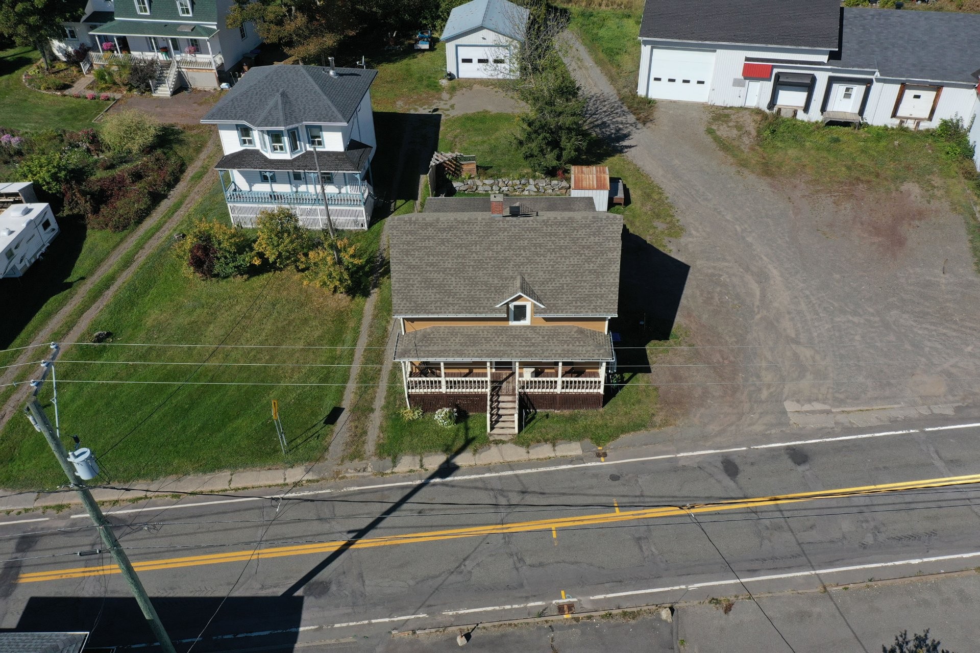 Aerial View - 14 Route 132 E., Saint-Denis-De La Bouteillerie, QC