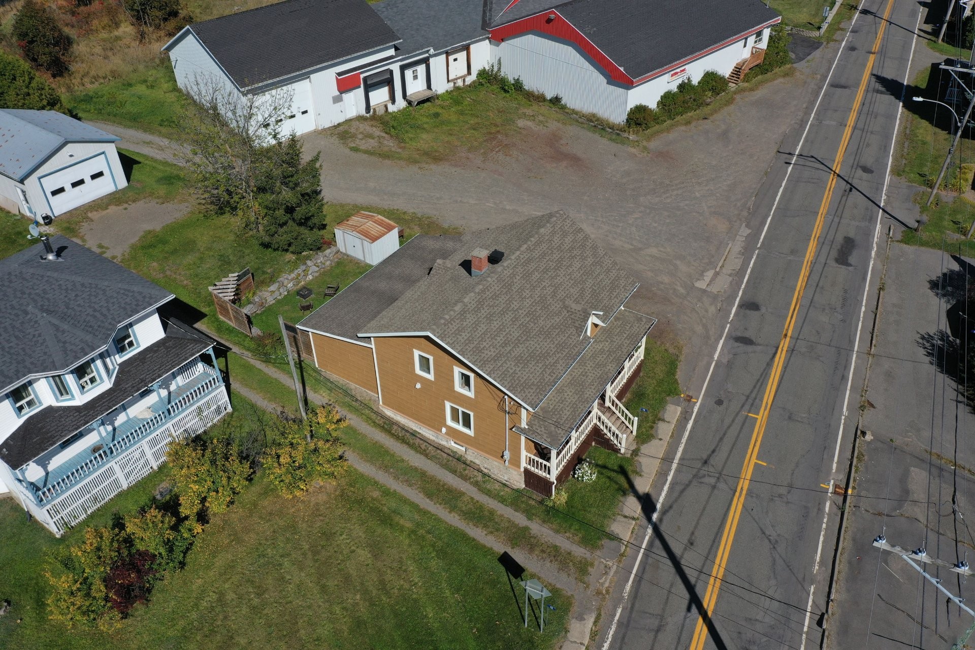 Aerial View - 14 Route 132 E., Saint-Denis-De La Bouteillerie, QC