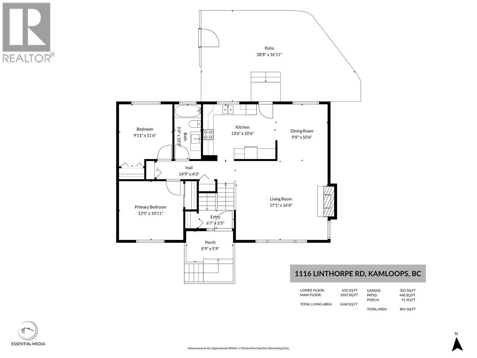 1116 Linthorpe Road, Kamloops, BC