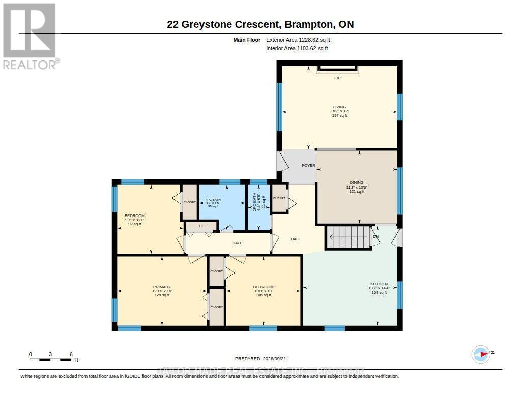 22 Greystone Crescent, Brampton, ON