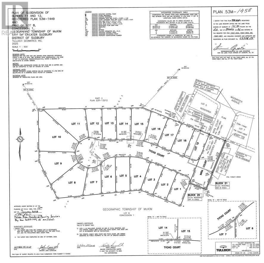 Lot 3 Tycho, Sudbury, ON