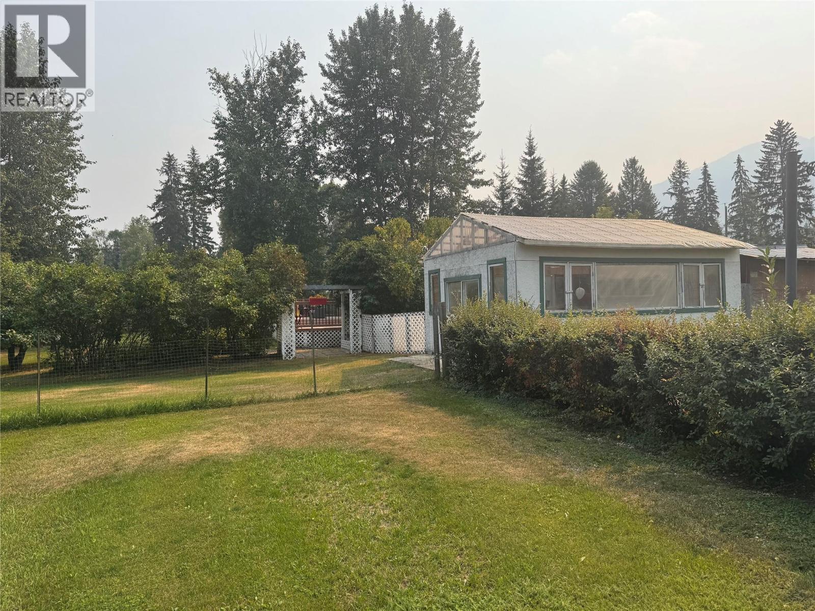 Back yard - 903 Ryter Road W, Nicholson, BC