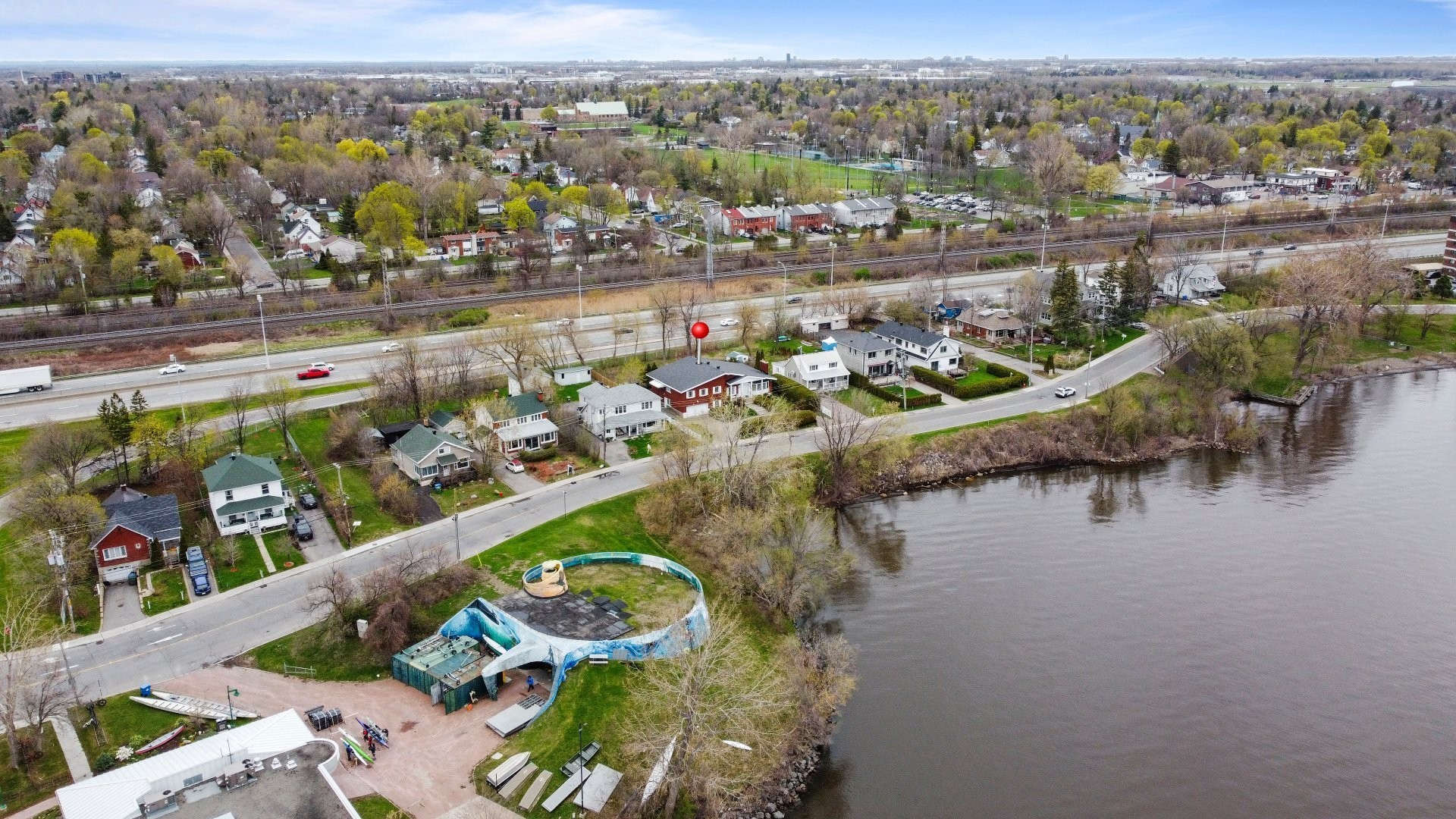 Aerial View - 69 Ch. Du Bord-Du-Lac-Lakeshore, Pointe-Claire, QC