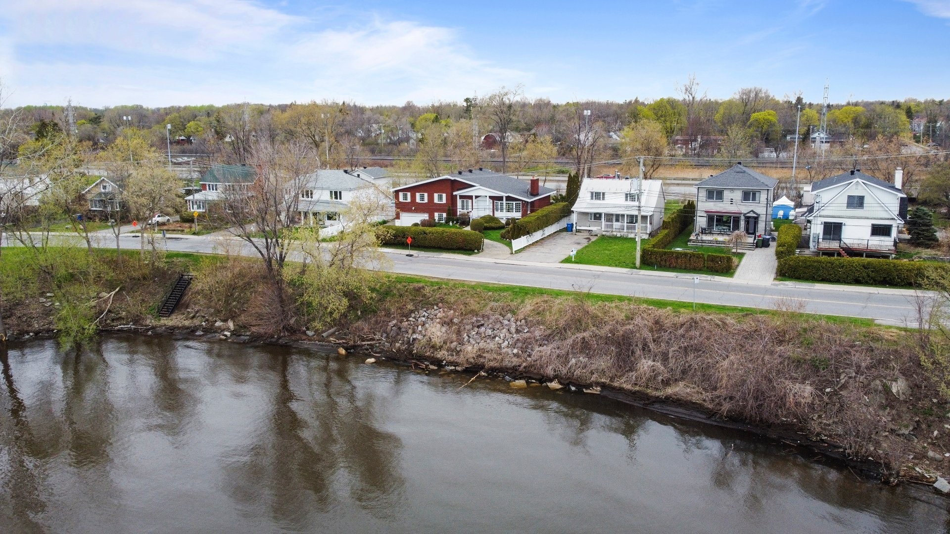 Aerial View - 69 Ch. Du Bord-Du-Lac-Lakeshore, Pointe-Claire, QC