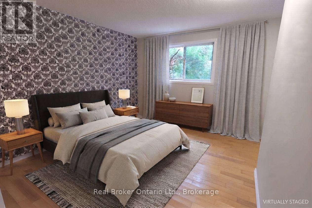 Master Bedroom - Virtually Staged - 342 Fleming Drive, London East (East D), ON