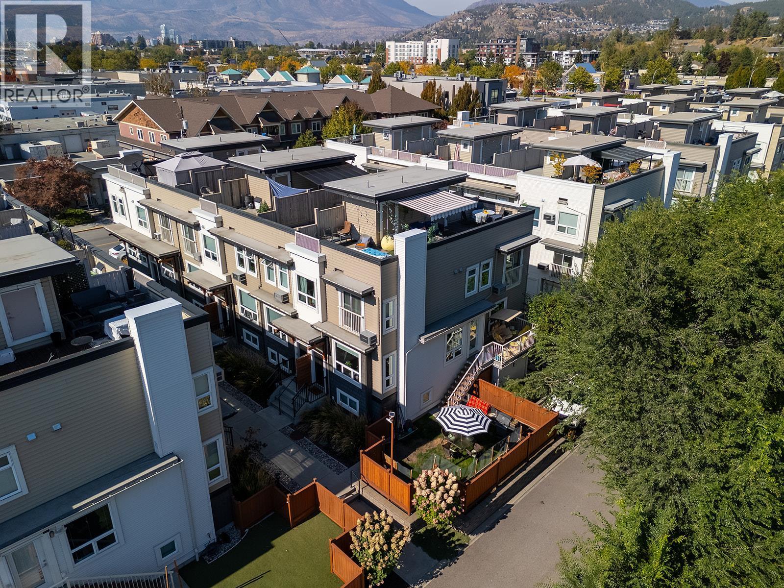 Aerial View of Home - 1851 Ambrosi Road Unit# 11, Kelowna, BC