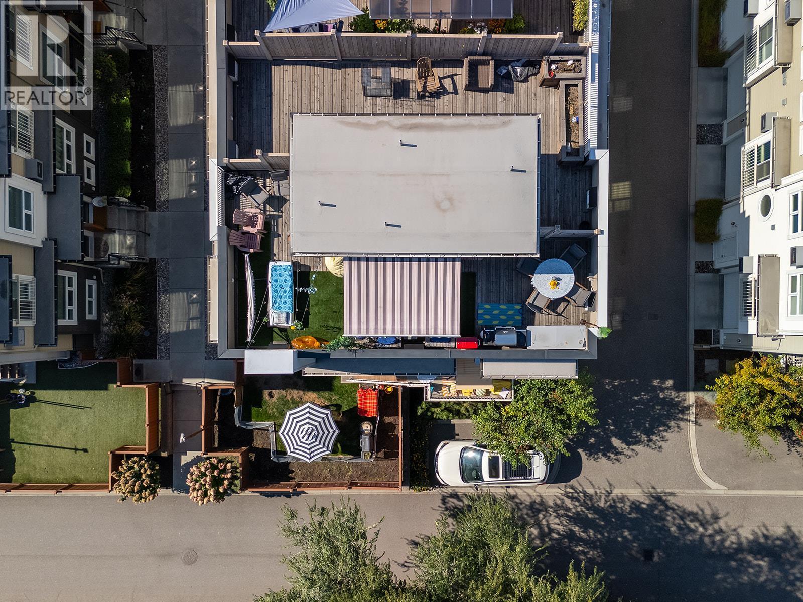 Aerial View of Home - 1851 Ambrosi Road Unit# 11, Kelowna, BC