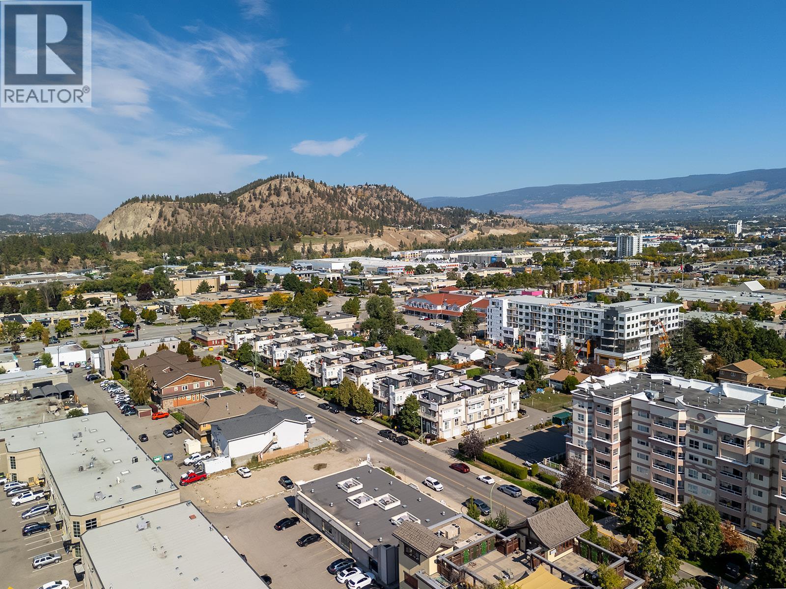 Aerial View of Neighbourhood - 1851 Ambrosi Road Unit# 11, Kelowna, BC