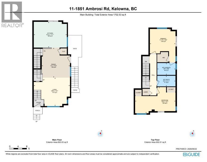 Floorplan - 1851 Ambrosi Road Unit# 11, Kelowna, BC