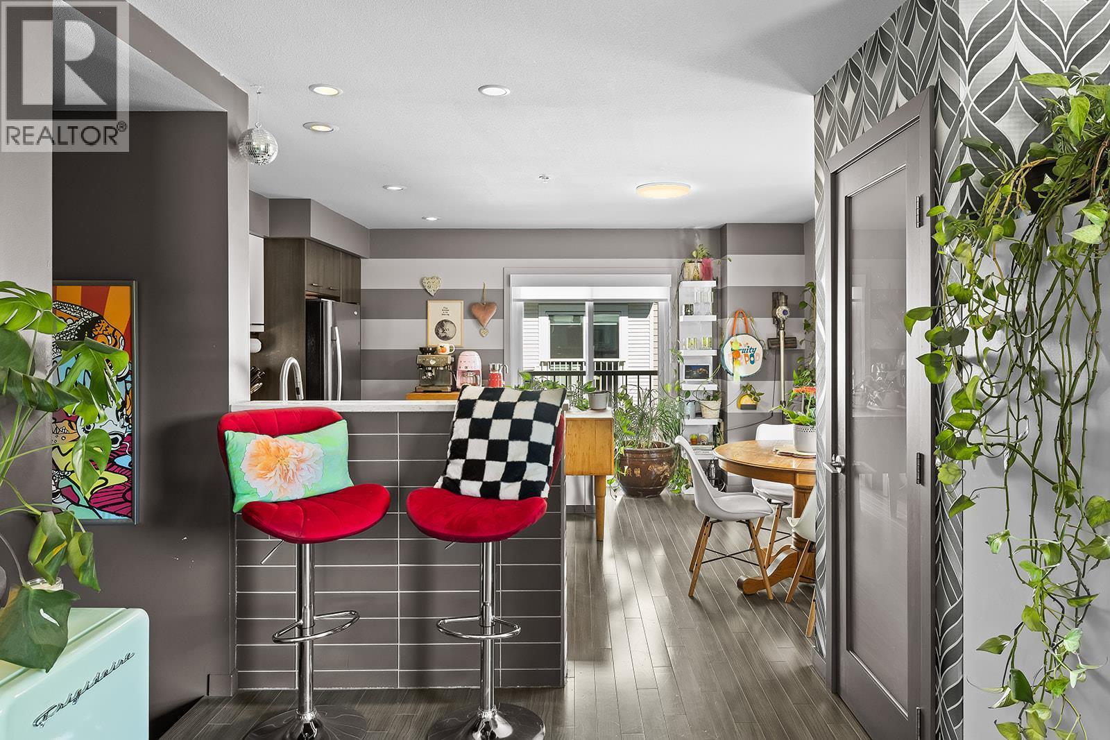 Dining Room and Kitchen - 1851 Ambrosi Road Unit# 11, Kelowna, BC