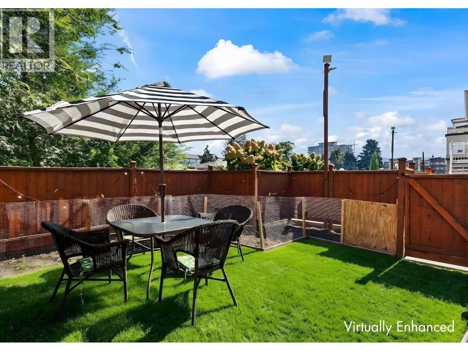 Backyard - Virtually enhanced to show possibilities - 1851 Ambrosi Road Unit# 11, Kelowna, BC