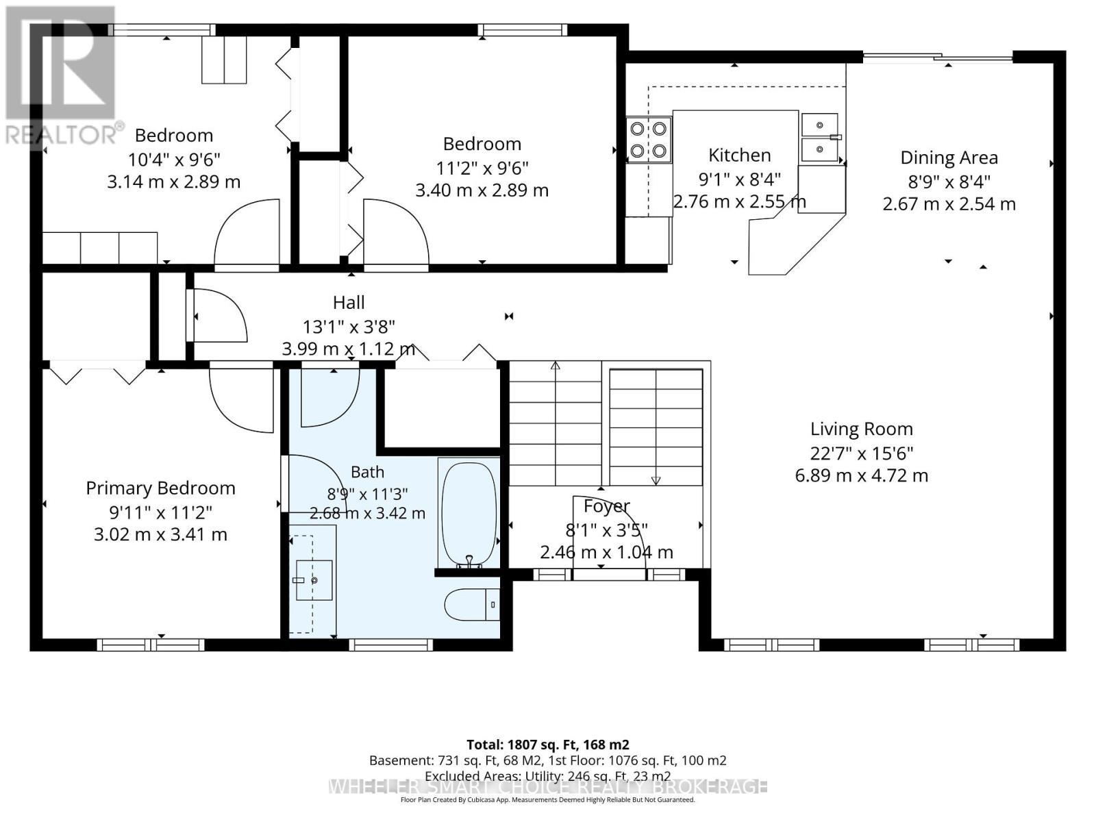 Main Floor layout for reference - 78 Maple Street, South Stormont, ON