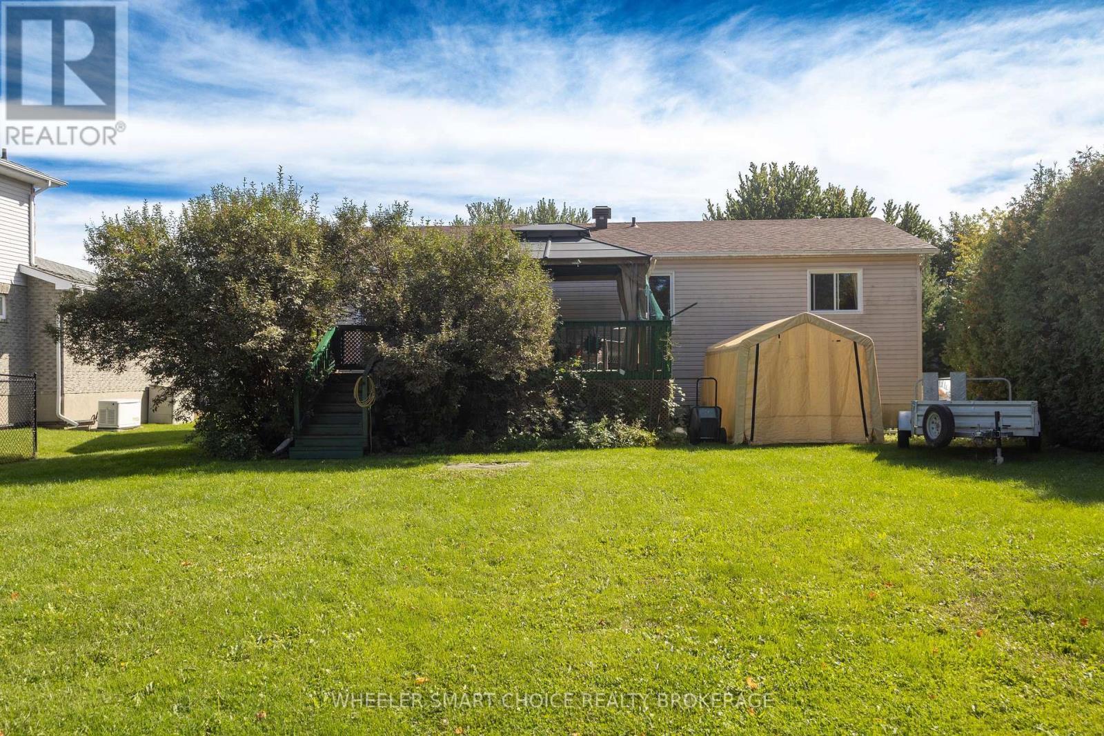 view to the back of the house - 78 Maple Street, South Stormont, ON
