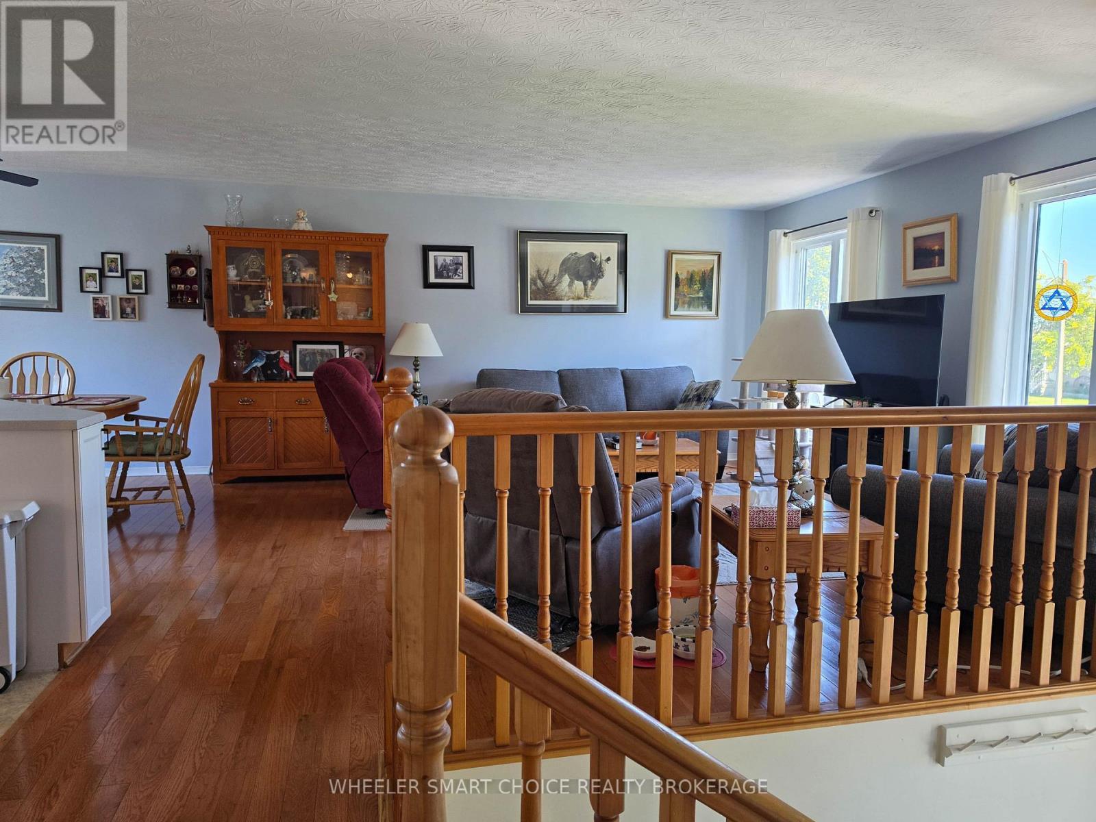 Your first view of the living room - 78 Maple Street, South Stormont, ON
