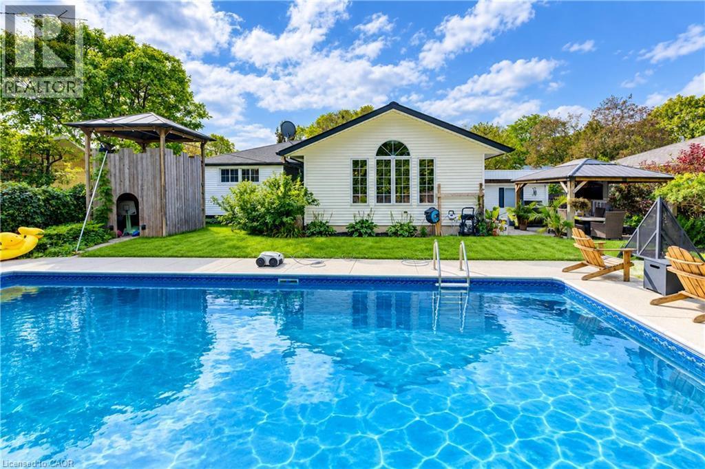 AI modified- Pool not clear currently - 133 Cornell Avenue, Kitchener, ON