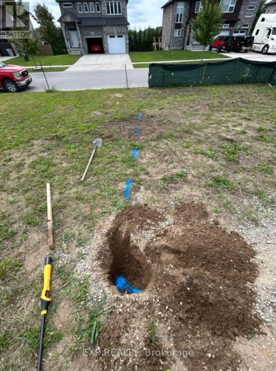 Waterline location. - 187 Queen Street, Middlesex Centre (Komoka), ON