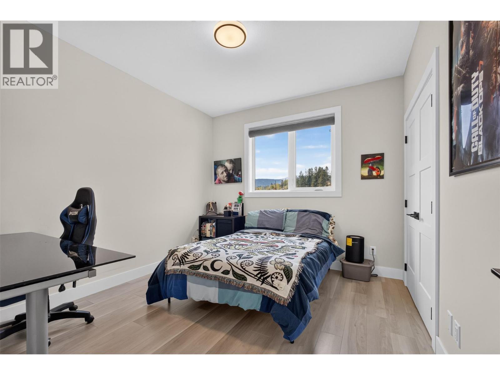 Third upstairs bedroom - 2400 Hawks Boulevard, West Kelowna, BC
