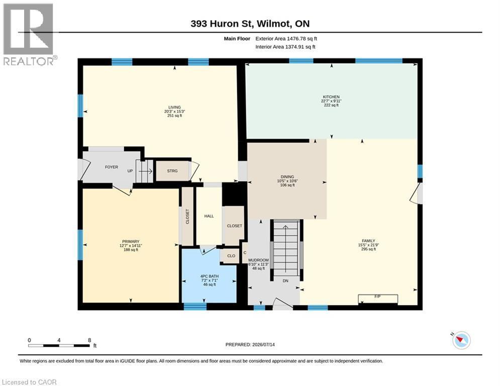 Floor plan - 393 Huron Street, New Hamburg, ON