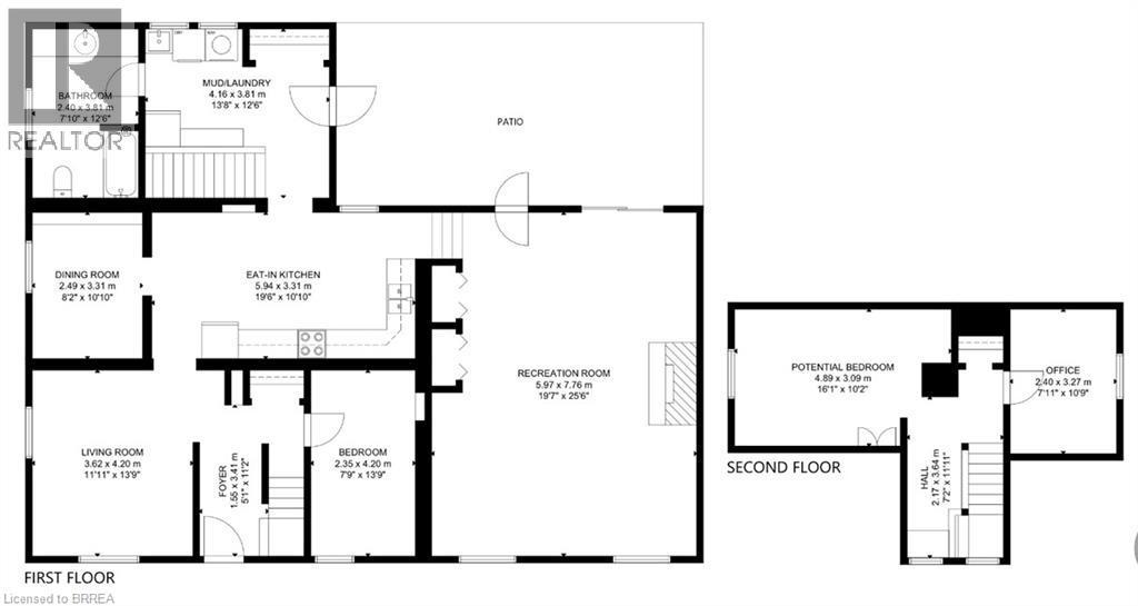 Floor plan - 1 Kings Lane, Scotland, ON