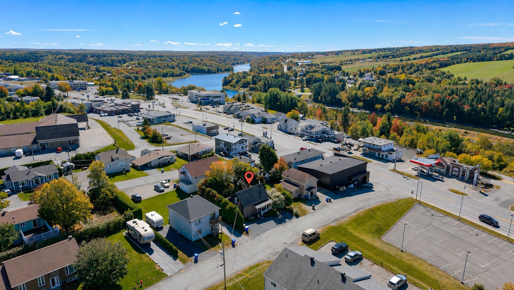 Aerial View - 470 161E Rue, Saint-Georges, QC