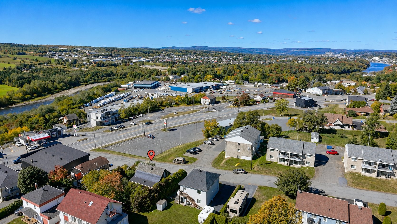 Aerial View - 470 161E Rue, Saint-Georges, QC