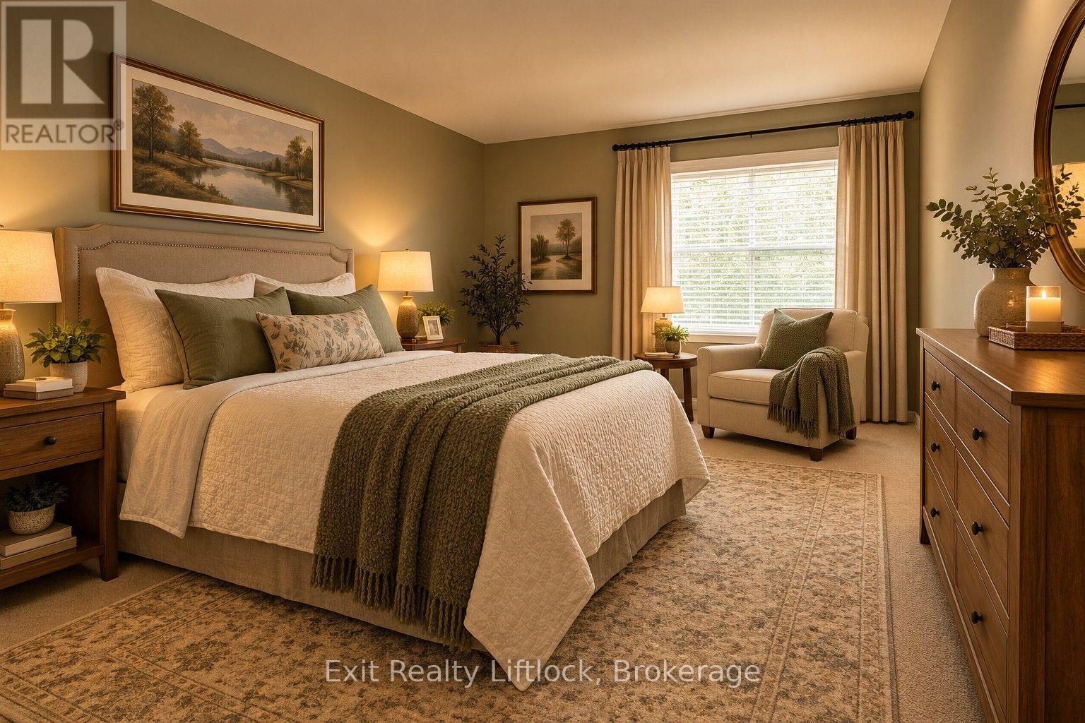 Virtually Staged Bedroom 2 - 202 C - 1099 Clonsilla Avenue, Peterborough (Otonabee Ward 1), ON