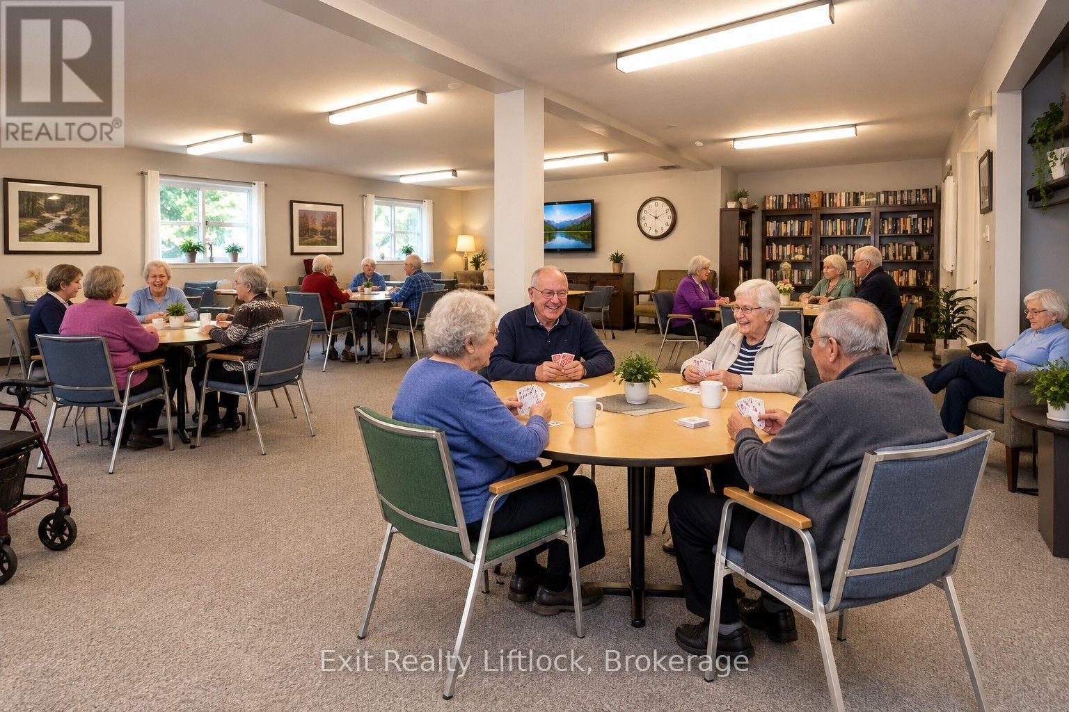Lounge and Library Area - 202 C - 1099 Clonsilla Avenue, Peterborough (Otonabee Ward 1), ON