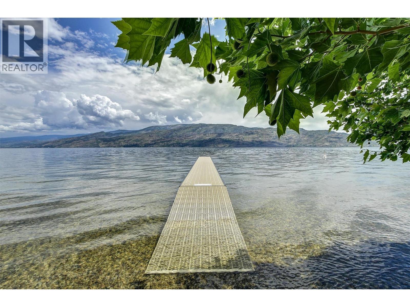 Dock at Front of Lakeshore Gardens. - 3996 Beach Avenue Unit# 236, Peachland, BC
