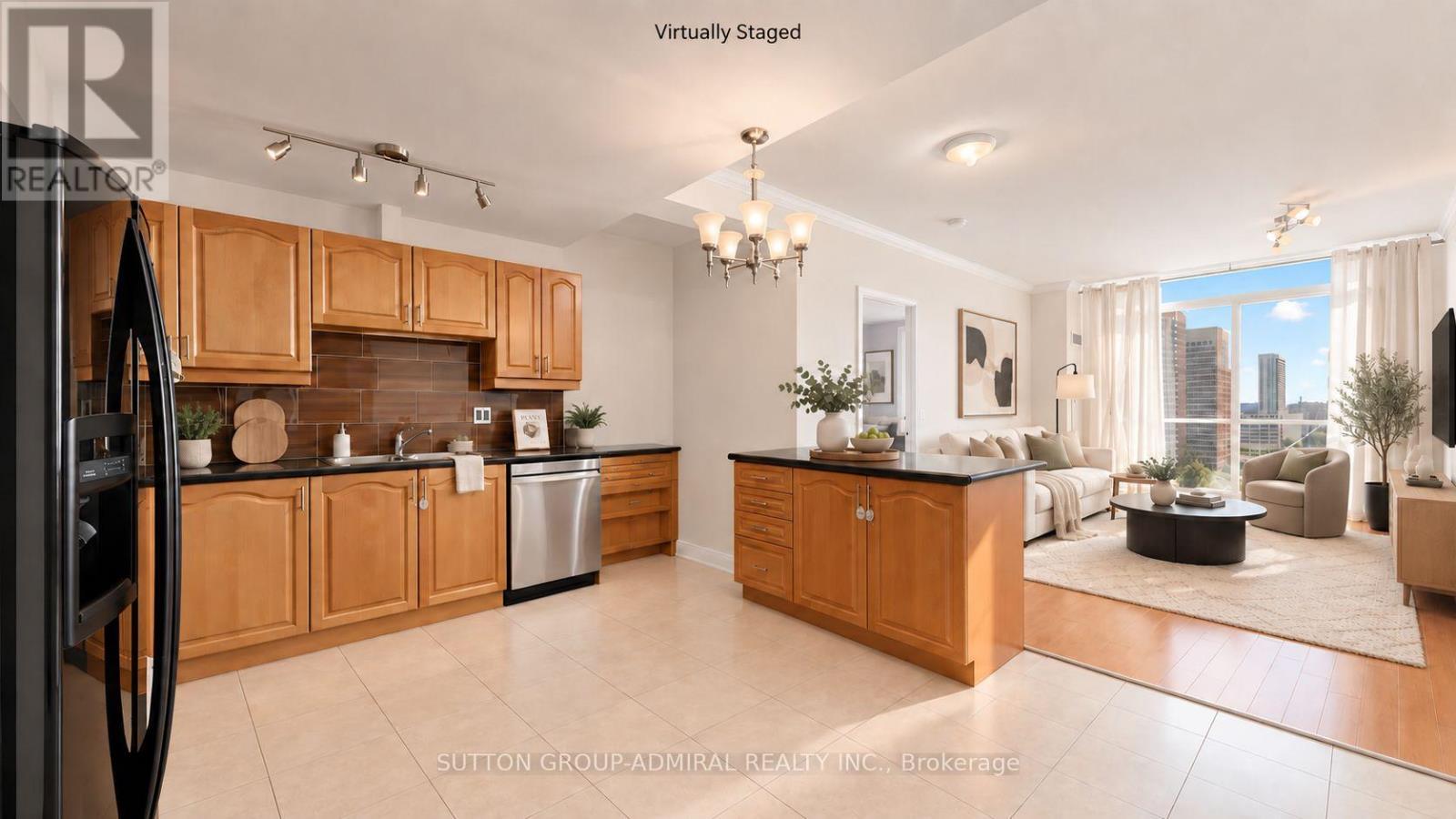 Virtually Staged - Uph09 - 28 Byng Avenue, Toronto, ON
