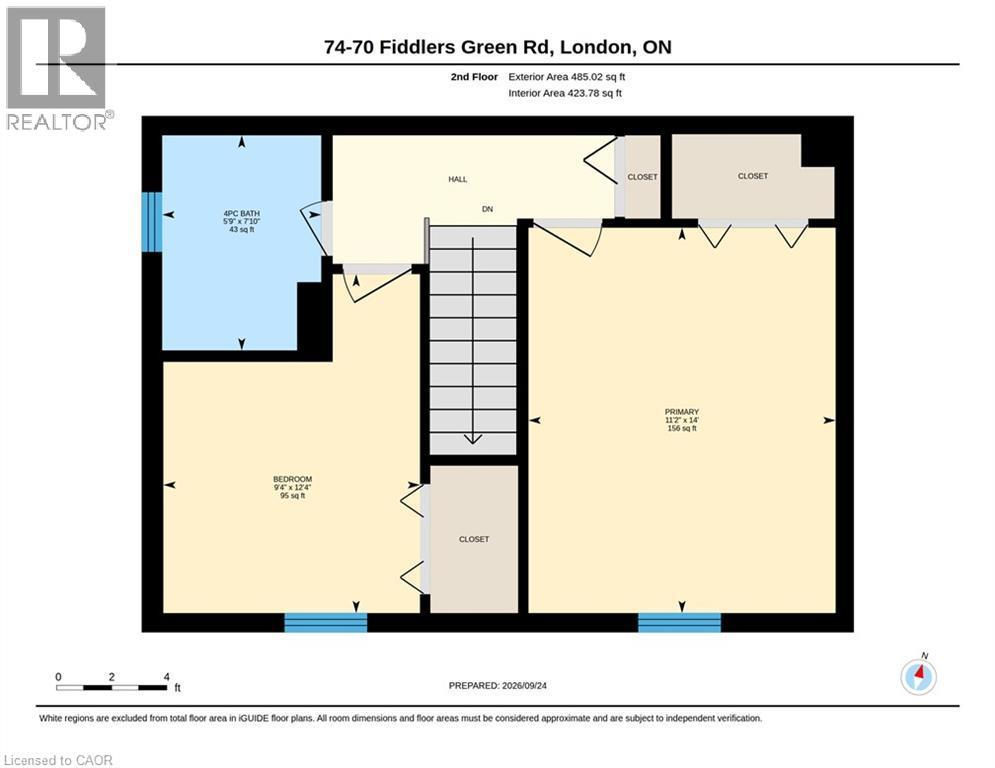 Floor plan - 70 Fiddlers Green Road Unit# 74, London, ON