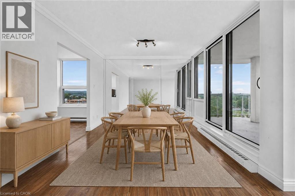 Virtually Staged - 75 Queen Street N Unit# 808, Hamilton, ON