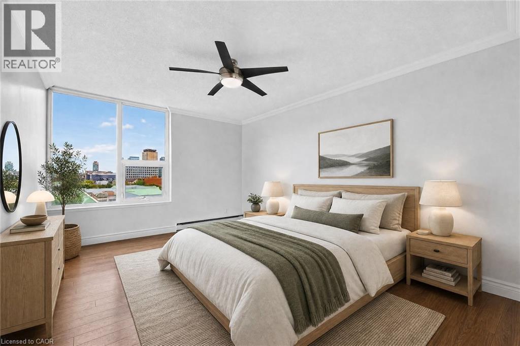 Virtually Staged - 75 Queen Street N Unit# 808, Hamilton, ON