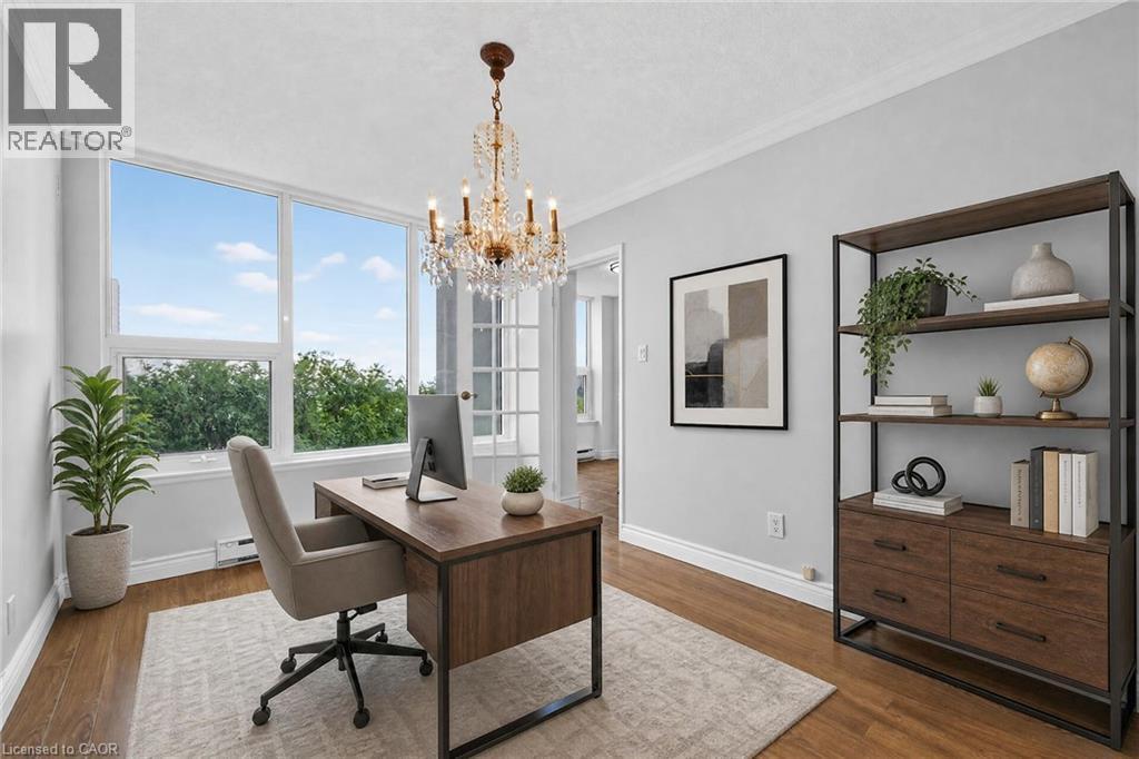 Virtually Staged - 75 Queen Street N Unit# 808, Hamilton, ON