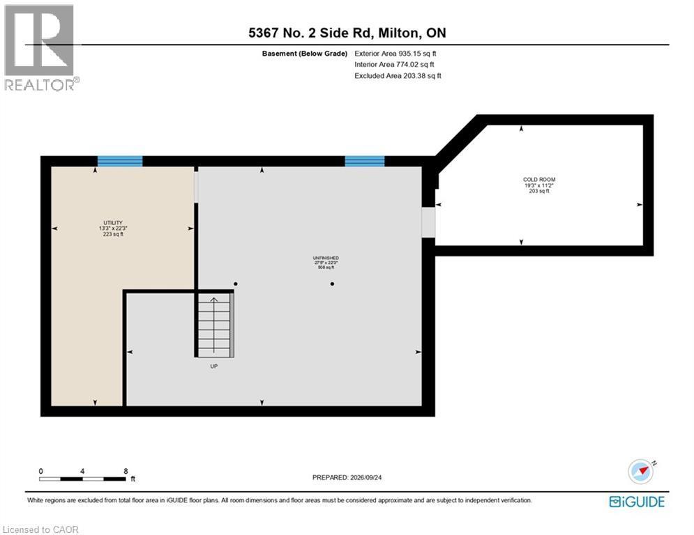 Floor plan - 5367 2 Side Road, Milton, ON