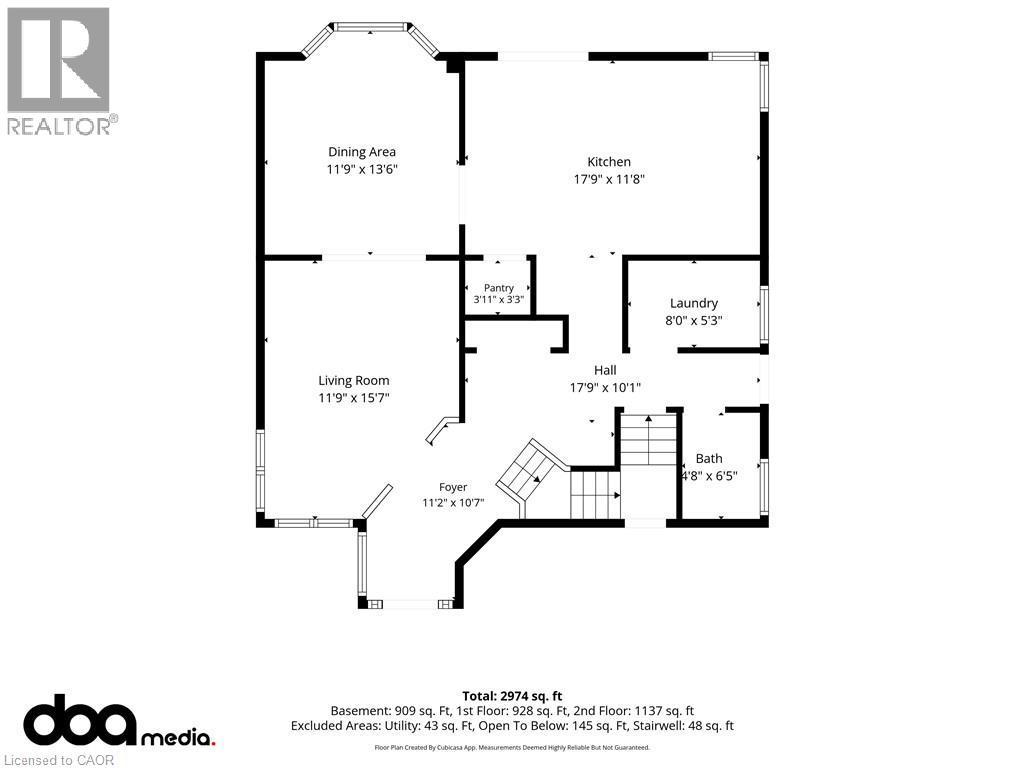 Main Floor - 11 Redtail Crescent, Hamilton, ON
