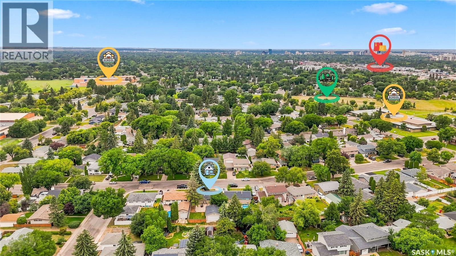 1813 Cameron Avenue, Saskatoon, SK - Outdoor With View
