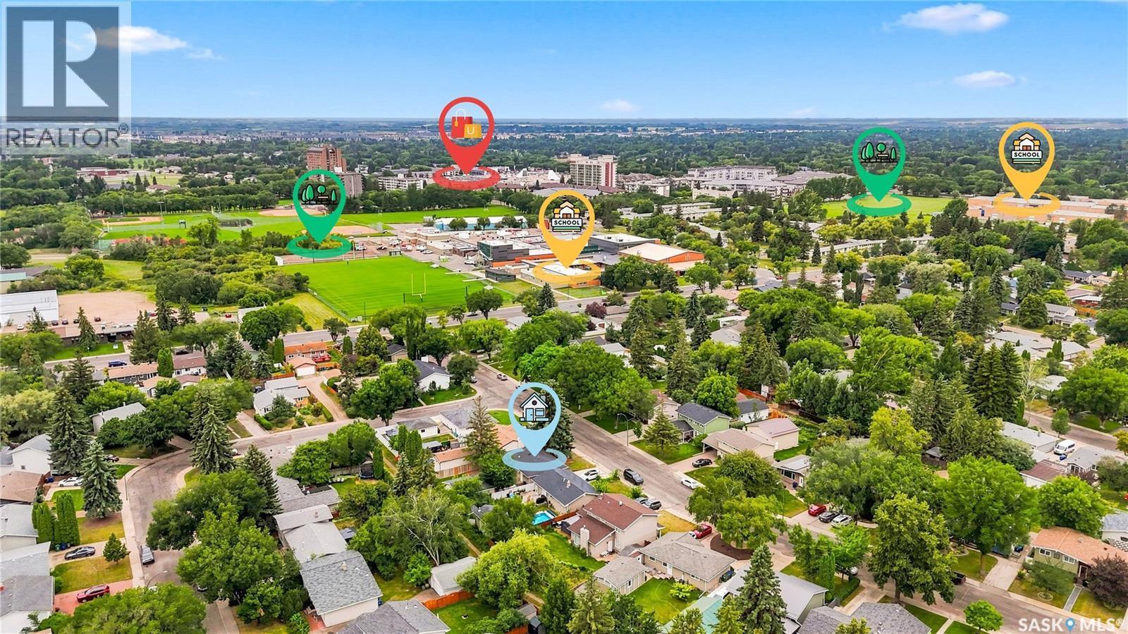 1813 Cameron Avenue, Saskatoon, SK - Outdoor With View