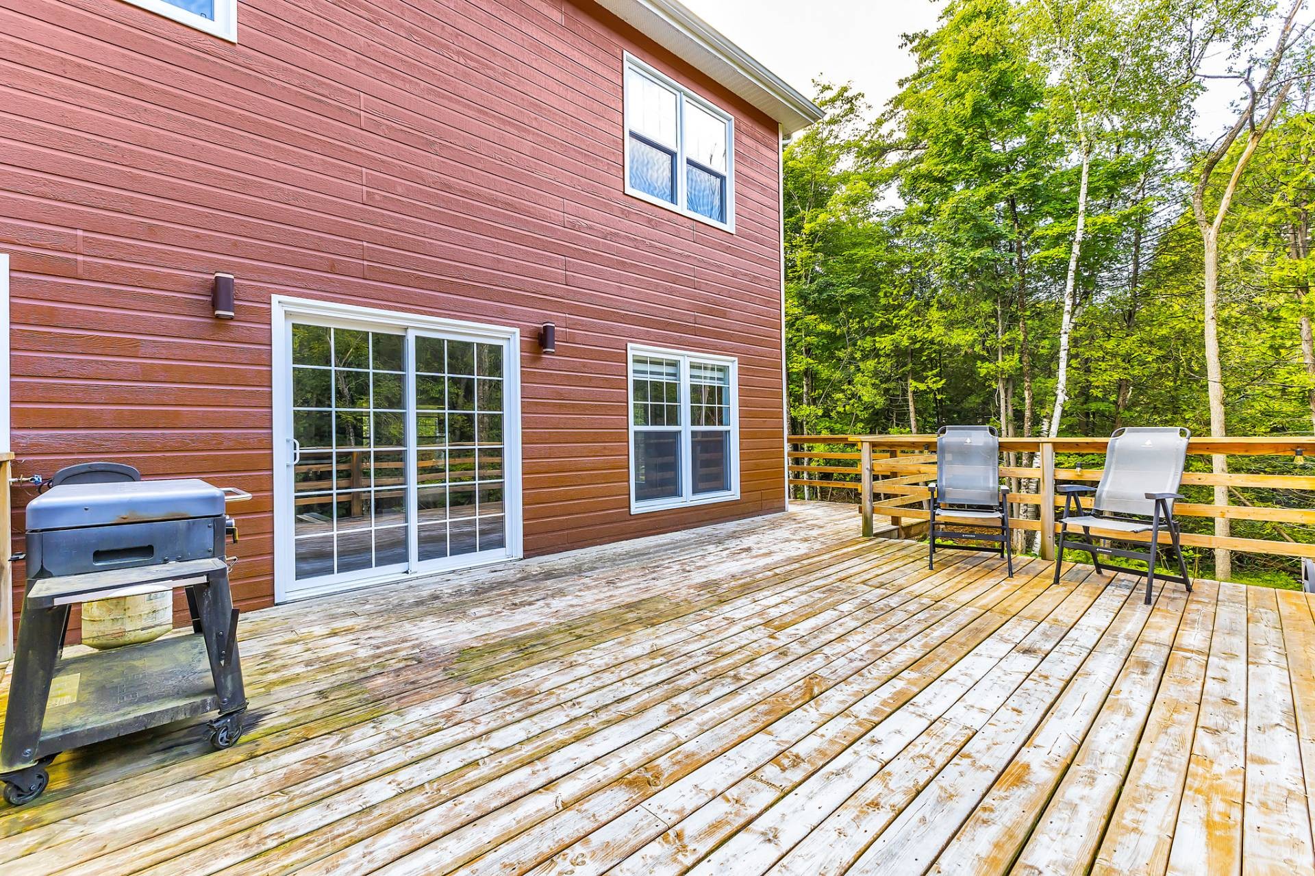 Patio - 16 Ch. De La Perdrix, Val-Des-Monts, QC - Outdoor With Deck Patio Veranda With Exterior