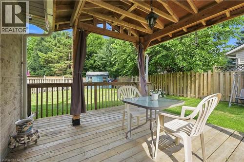 34 Lisajane Court, Hamilton, ON - Outdoor With Deck Patio Veranda With Exterior