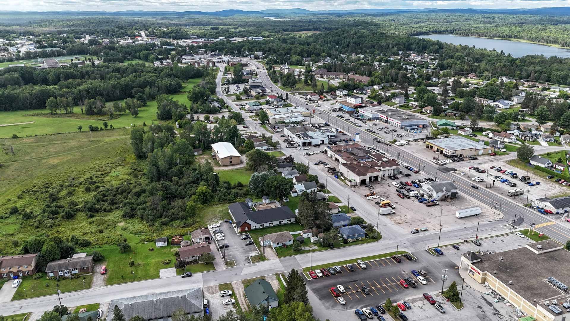Vue d'ensemble - 181 Rue Beaulieu, Maniwaki, QC - Outdoor With View