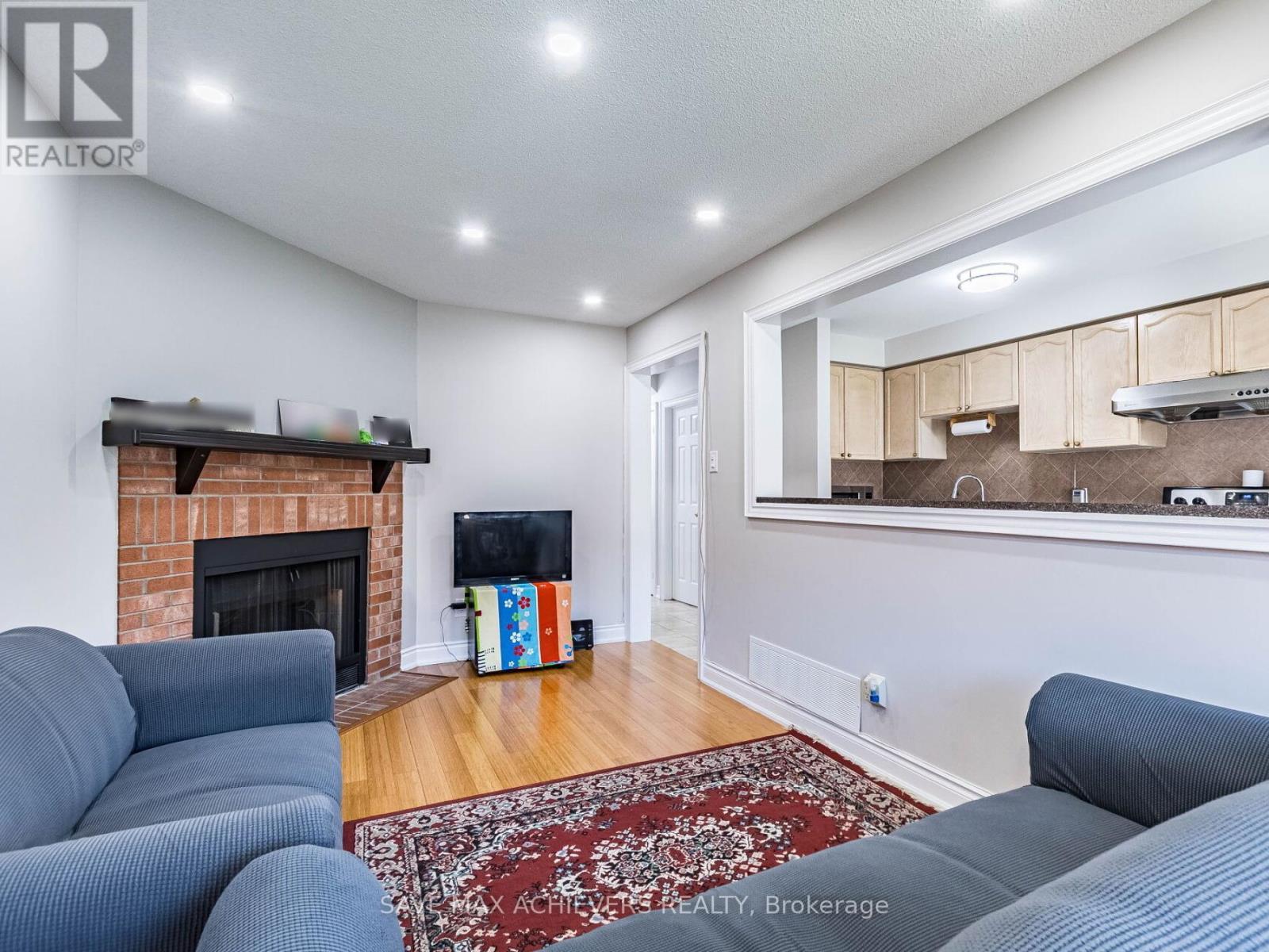 1041 Blizzard Road, Mississauga, ON - Indoor Photo Showing Other Room With Fireplace